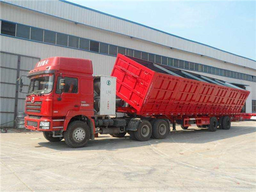 自卸半挂车图片大全