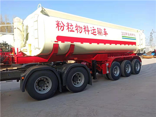 粉粒物料运输式半挂车