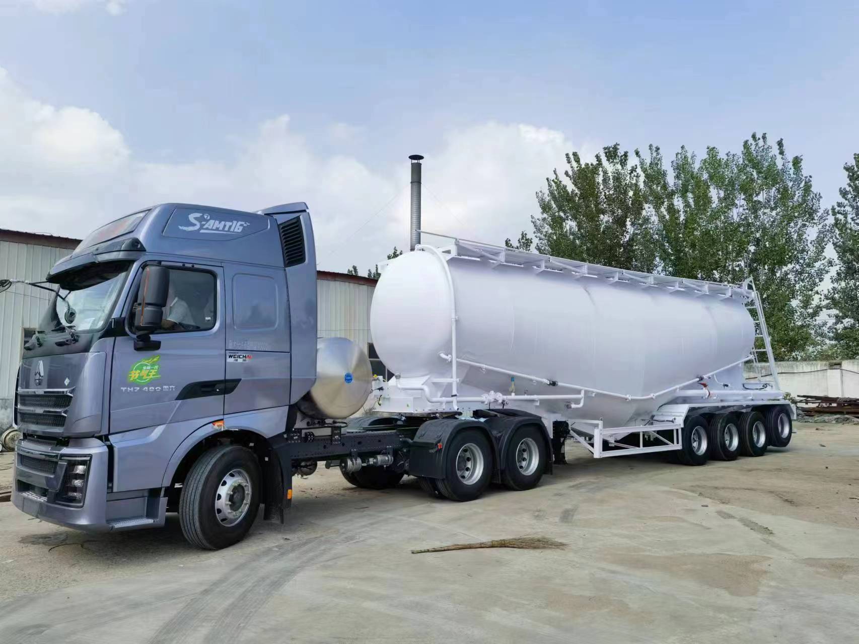 粉粒物料运输车生产厂家